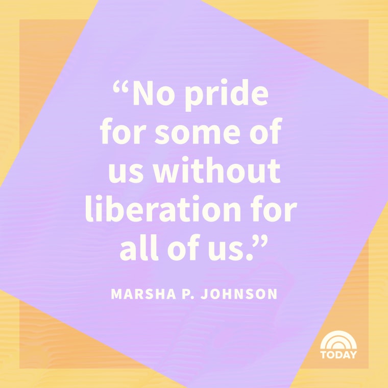 quote from Marsha P. Johnson
