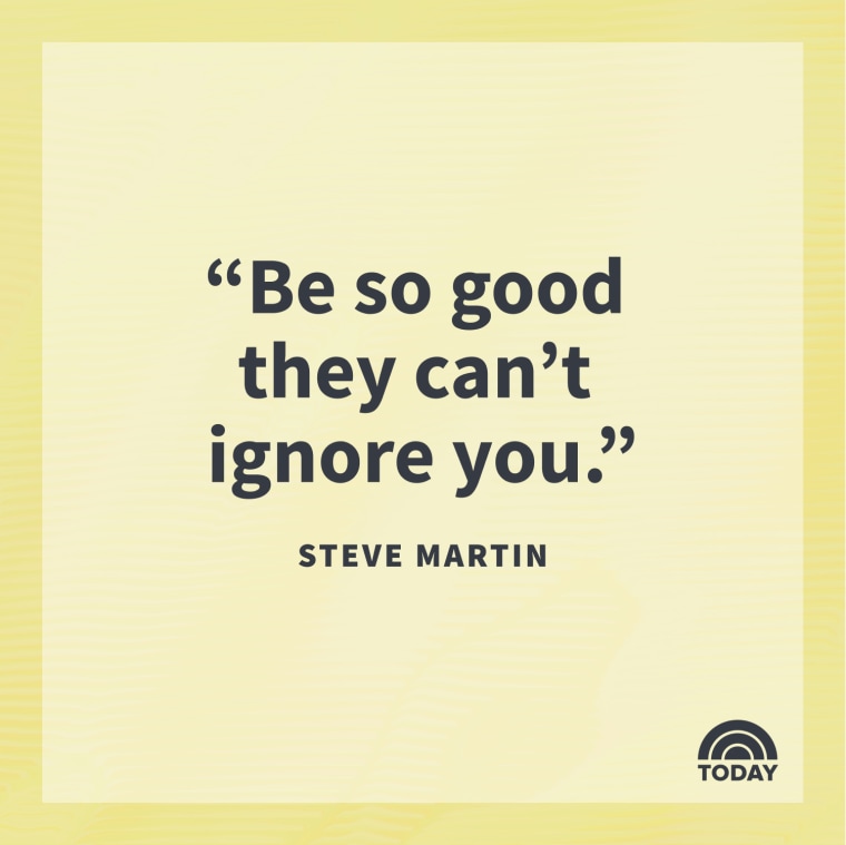 Steve Martin graduation quote
