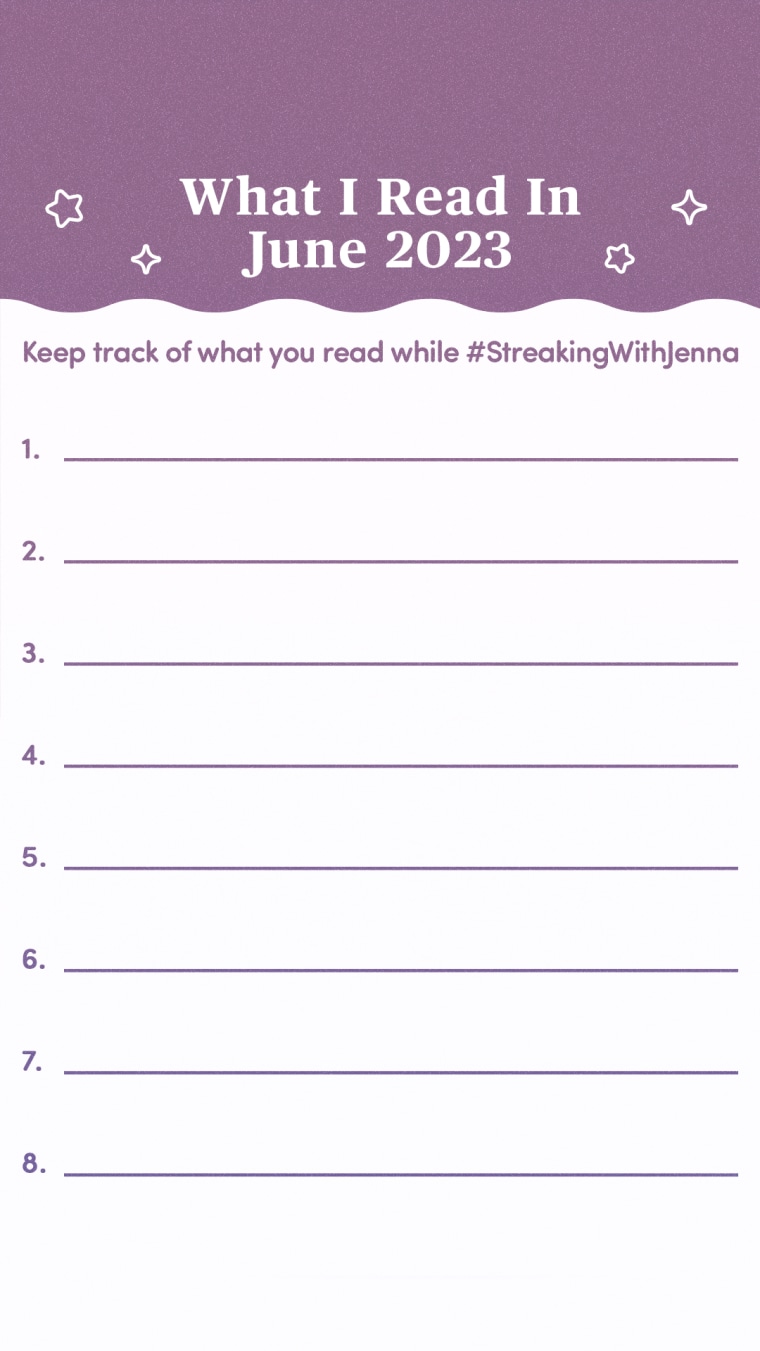 Streaking with Jenna tracker