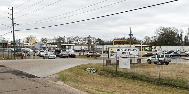 The Mar-Jac poultry plant in Hattiesburg, Miss.