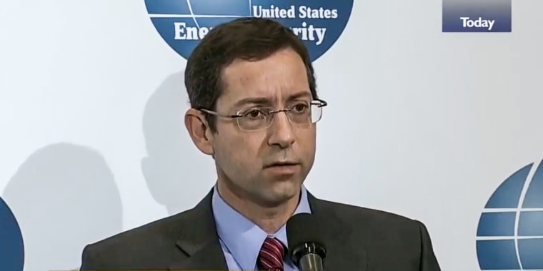 Gal Luft at the U.S. Energy Security Council conference in 2013.