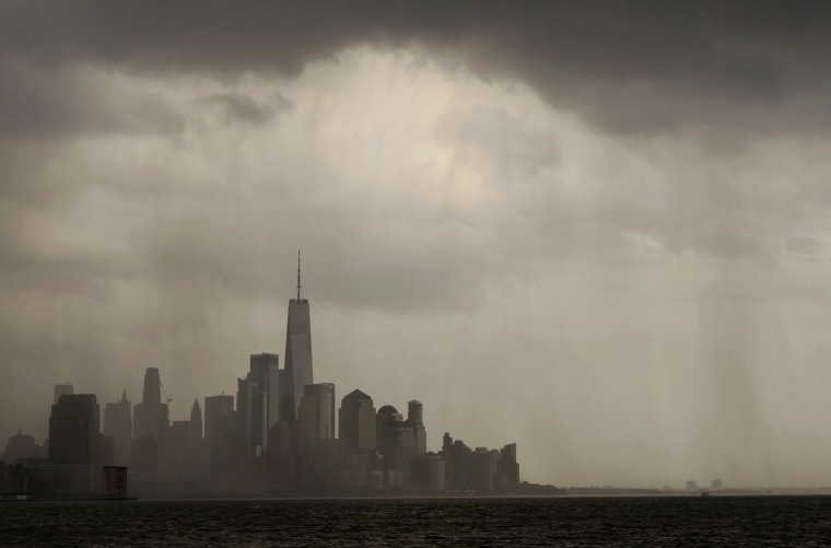 Thunderstorm in New York City