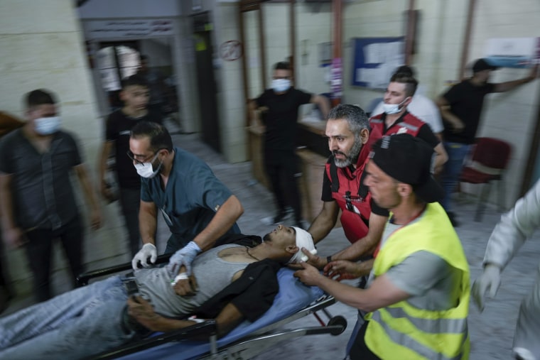 Palestinian health officials said a number of Palestinians were killed and dozens wounded in the operation, which Israeli forces launched Monday. 