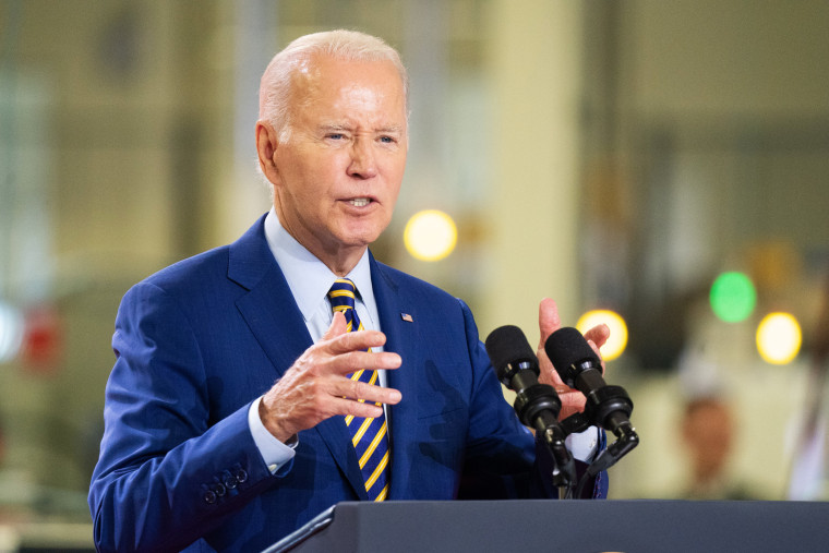 President Joe Biden speaks about his economic plan at the Flex LTD manufacturing plant in West Columbia, S.C.