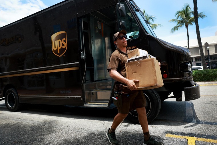 UPS Customers Weigh Backup Plans As Threatened Strike Date Approaches