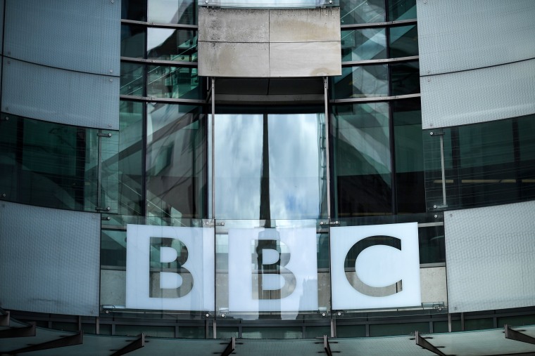 The BBC's headquarters in London on July 2, 2020.