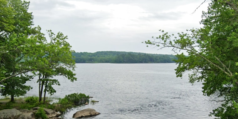 Seven Tree Pond in Maine.