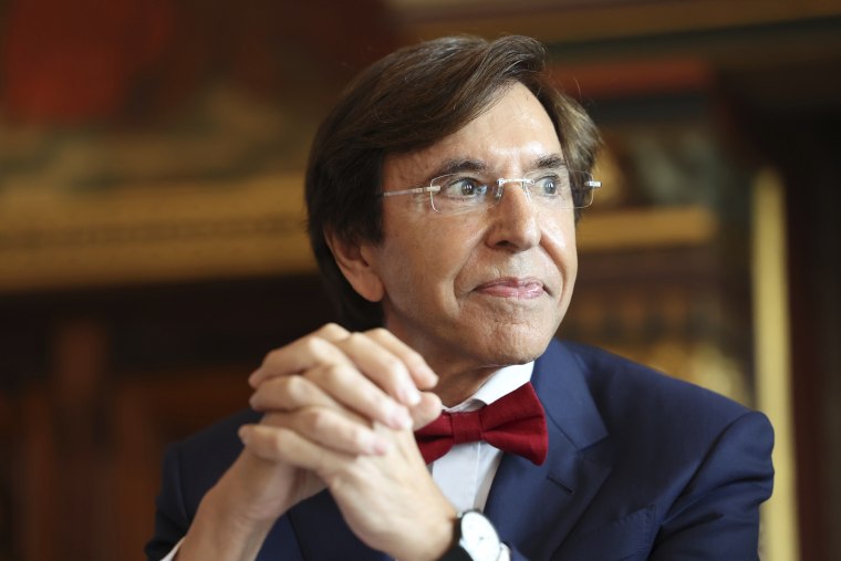 Walloon Minister President Elio Di Rupo on July 10, 2023, in Brugge. 