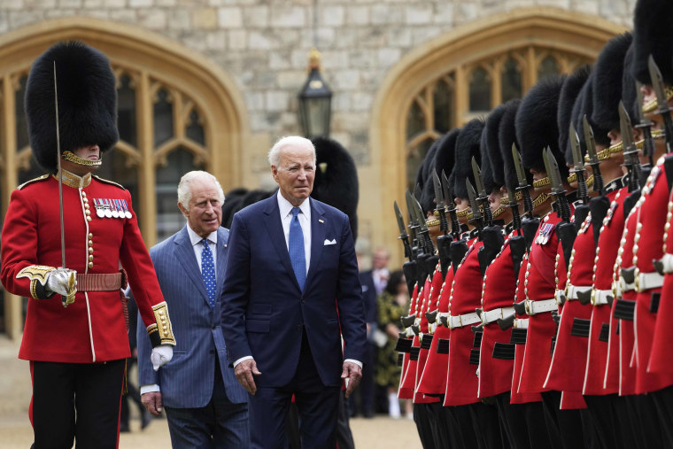 Biden visits King Charles III at Windsor Castle