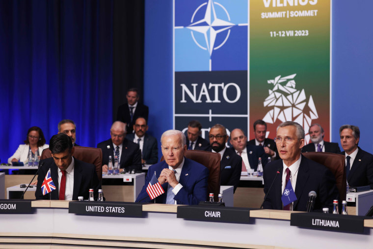 The summit is bringing together NATO members and partner countries heads of state from July 11-12 to chart the alliance's future, with Sweden's application for membership and Russia's ongoing war in Ukraine as major topics on the summit agenda. 