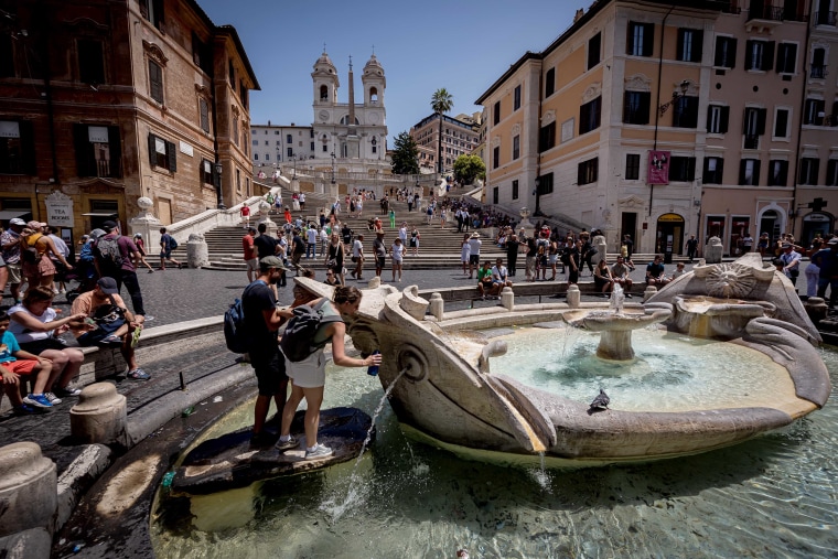 Italy Heatwave Europe Extreme Weather