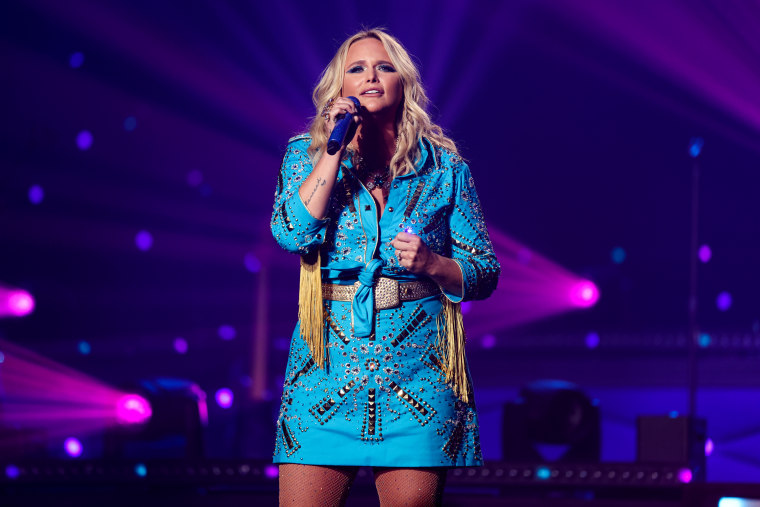 Image: Miranda Lambert performs at the opening night of her residency in Las Vegas in 2022.
