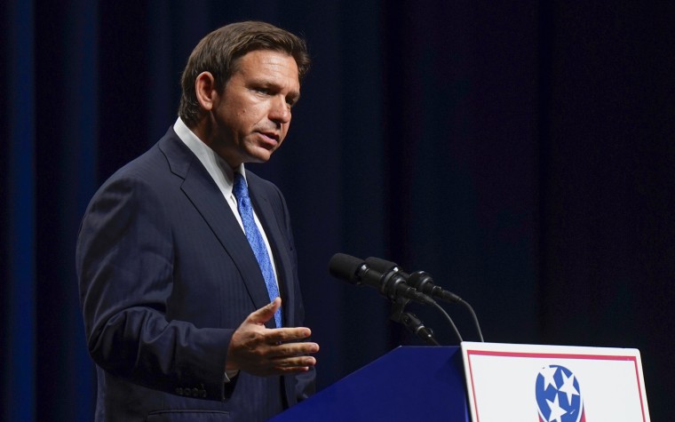 Ron DeSantis during the Tennessee Republican Party Statesmen's Dinner in Nashville, Tenn.