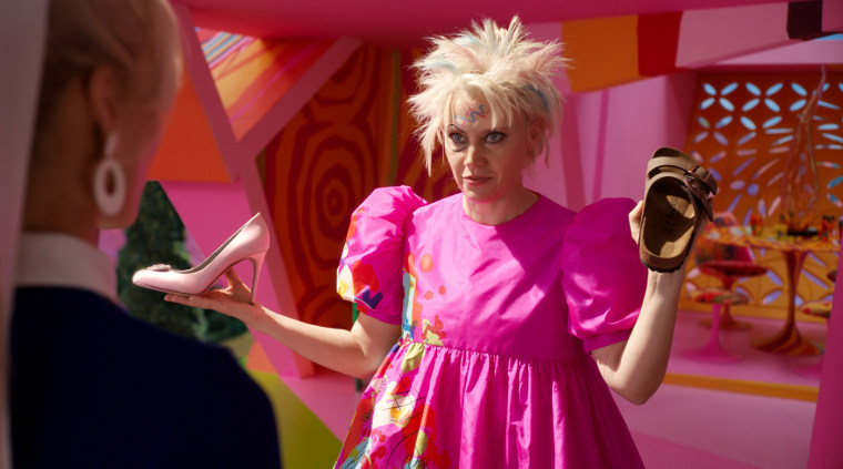 Kate McKinnon in "Barbie." 