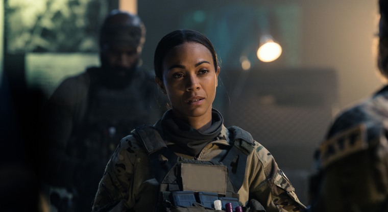 Zoe Saldana as Joe in "Special Ops: Lioness" on Paramount+.