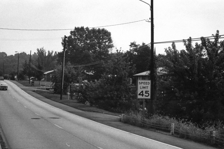 Lawrence Road, where Gretchen Harrington lived.