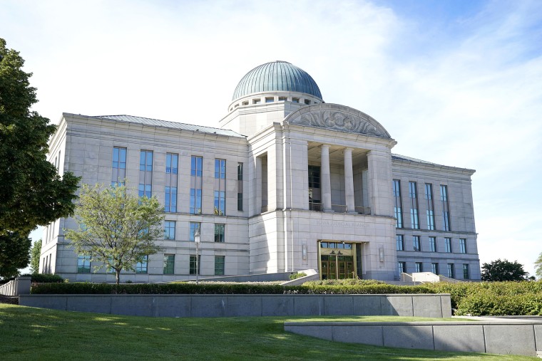 The Iowa Judicial Branch Building is shown Friday, June 17, 2022, in Des Moines, Iowa. The Iowa Supreme Court on Friday cleared the way for lawmakers to severely limit or even ban abortion in the state, reversing a decision by the court just four years ago that guaranteed the right to the procedure under the Iowa Constitution.