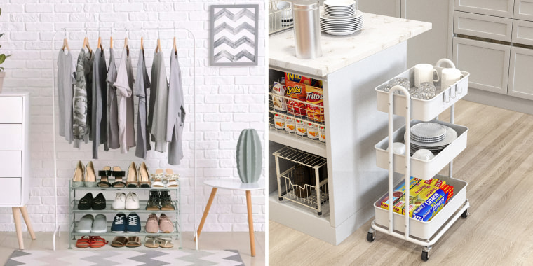 Experts recommend ways to make the most of your dorm room’s space with products from brands like The Container Store, Room Essentials and more.