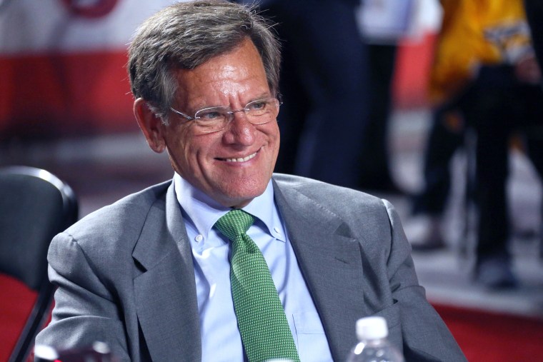 Rocky Wirtz during the 2017 NHL Draft at United Center in Chicago,
