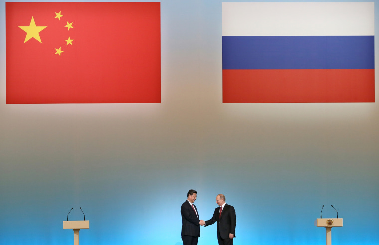 Russian President Vladimir Putin, and Chinese President Xi Jinping.