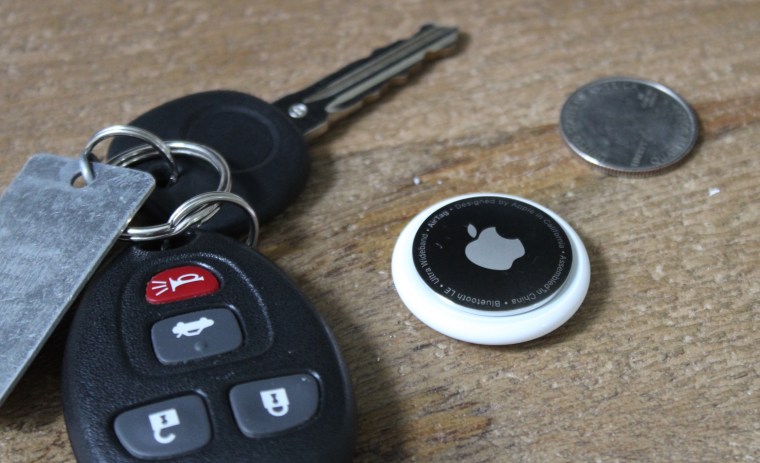 AirTags are smaller than most keys and fobs.