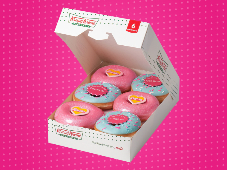 Krispy Kreme Philippines' Barbie doughnuts