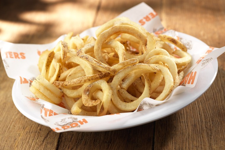 Curly fries.