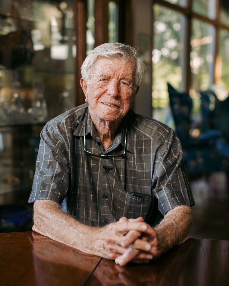 Fred Vollman at his home in Bunkie, La.