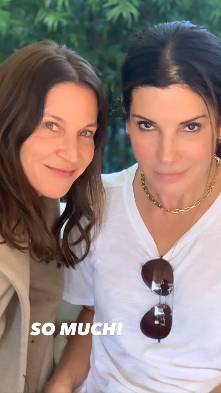 Jennifer Aniston Courteney Cox Porn Motion - Jennifer Aniston shares nickname for Sandra Bullock in birthday post