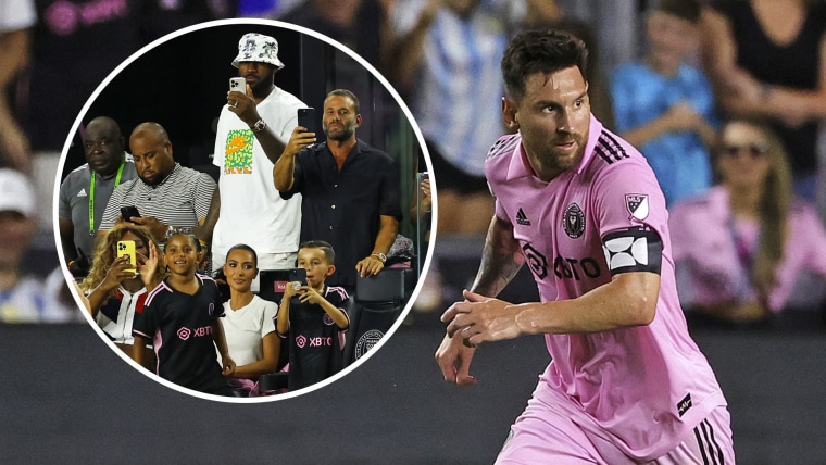 Famosos En El Debut De Messi En El Inter Miami Kim Kardashian Y Más 0666