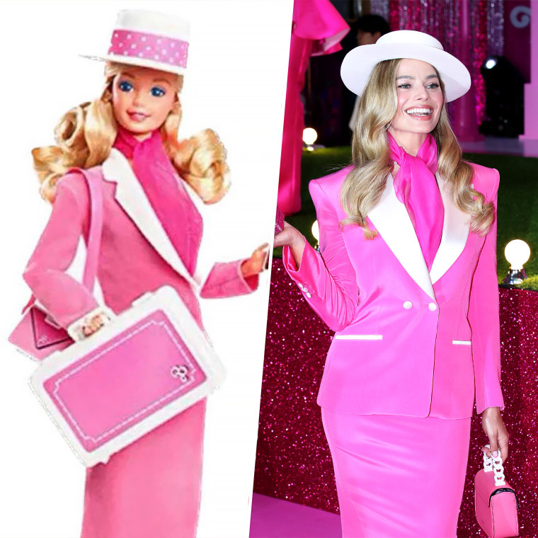 Os looks de Margot Robbie durante o lançamento do filme: Barbie