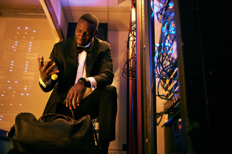 Omar Sy as Assane Diop in "Lupin."