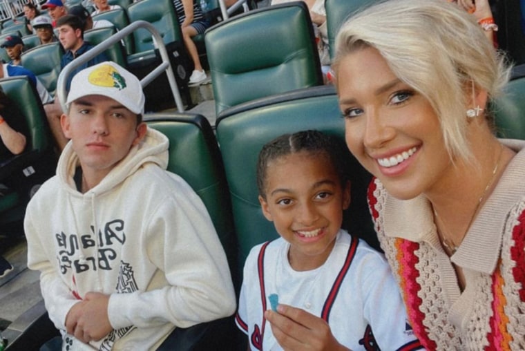 Savannah Chrisley with her brother Grayson and niece Chloe.