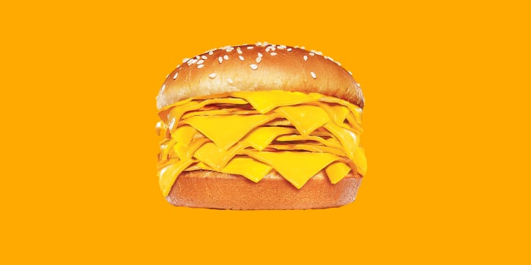 The “Real Cheeseburger” of Burger King Thailand.