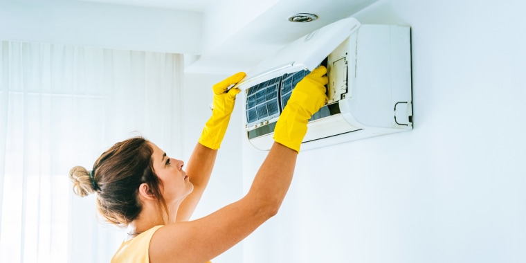 Experts recommend checking on your air filters once every three months to see if they need cleaned or replaced.