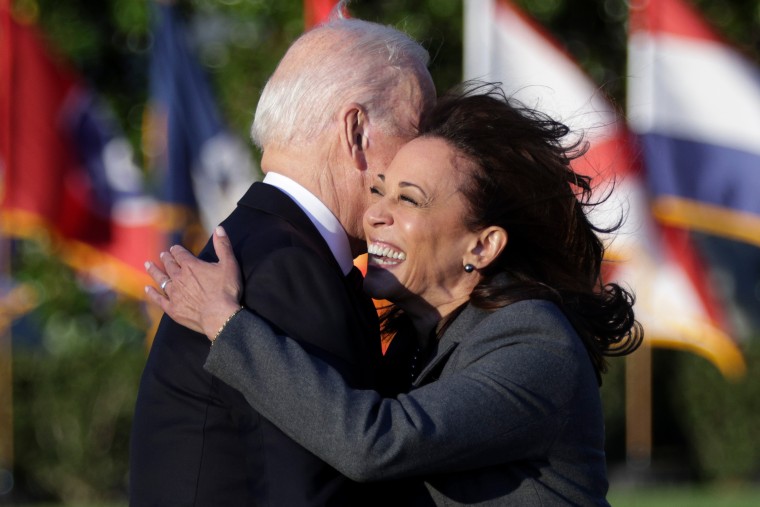 Vice President Kamala Harris and President Joe Biden.