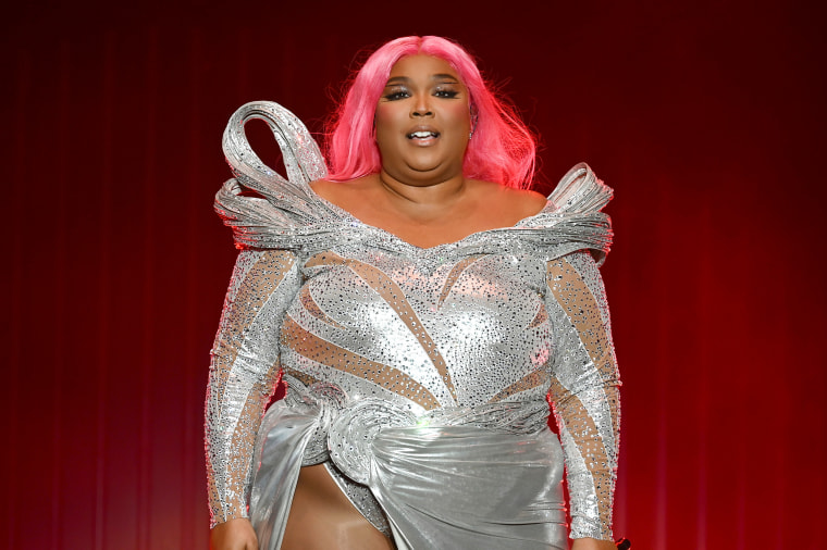 Lizzo at The Governor's Ball NYC Music Festival on June 9, 2023. 