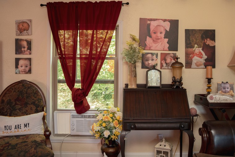 Photographs of Autumn Wells at her home in Belmont, Miss., on  July 30, 2023.