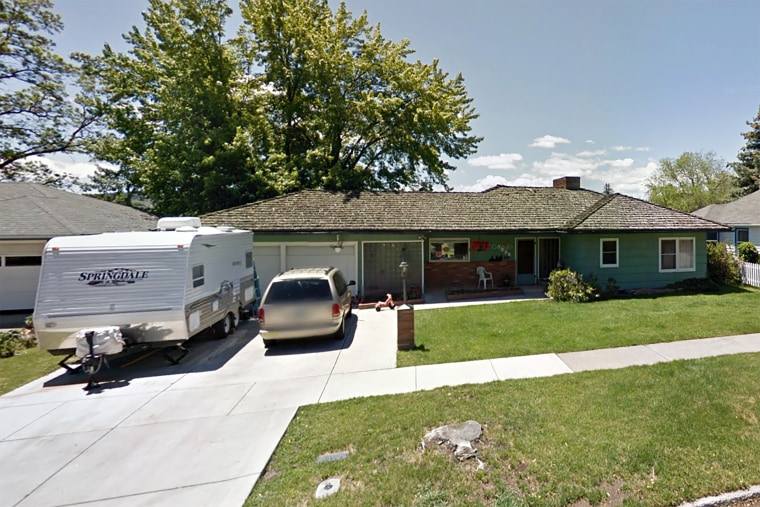 Home of suspect Negasi Zuberi in Klamath Falls, Ore.