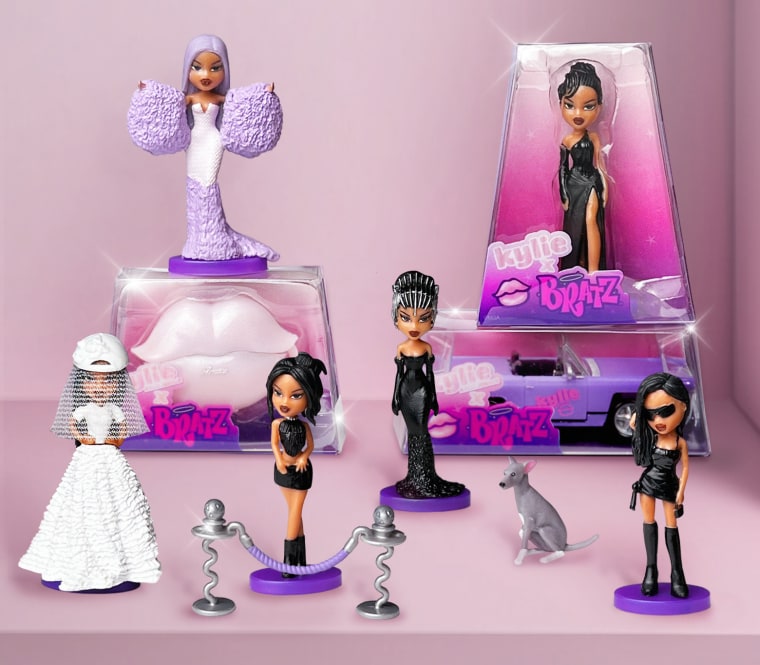 The line of Bratz Minis includes six Bratzified Kylie minis to collect, each from key moments in her life.