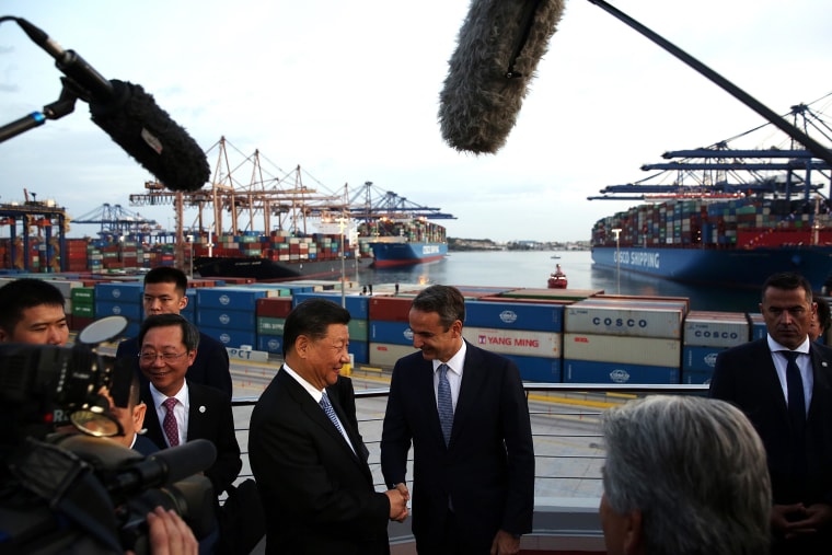 Greece China Port of Piraeus Belt and Road