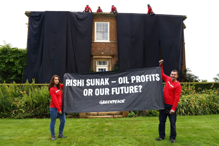 Sunak Greenpeace House