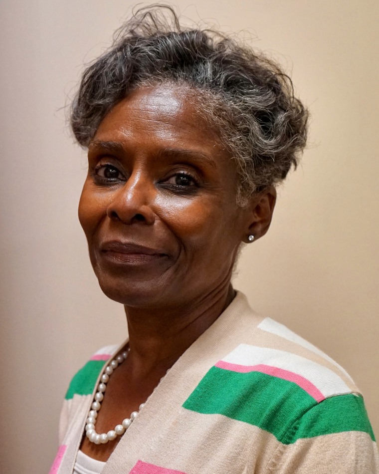 Mayor Sharon D. Gipson at a City Council meeting in Holly Springs, Miss. on Aug. 1, 2023.