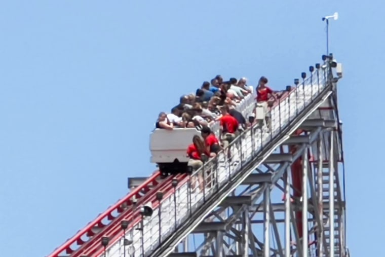 Cedar Point theme park in Sandusky, Ohio on July 31, 2023.
