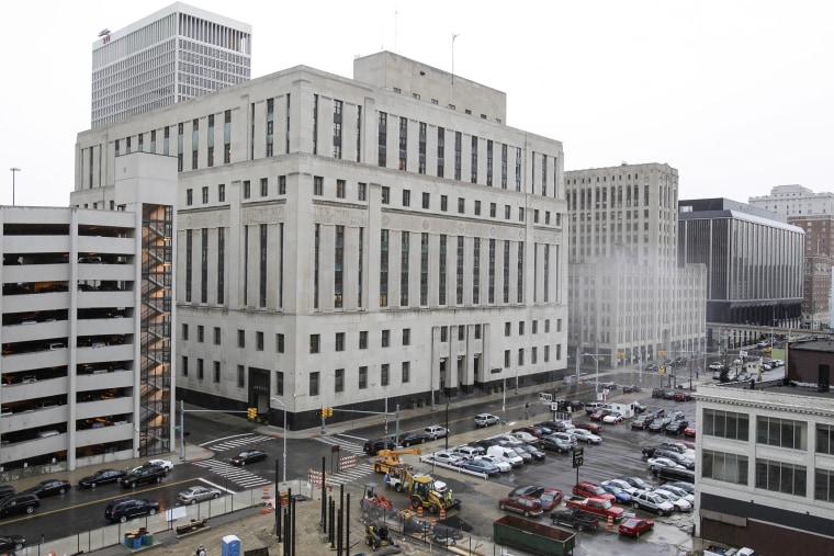 The Theodore Levin U.S. Courthouse in Detroit on July 11, 2011.
