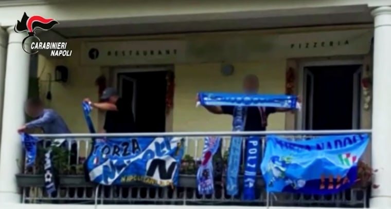 Italian mobster found after celebrating soccer win