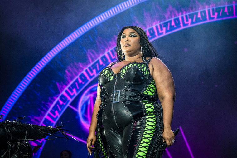 Lizzo performs on day two of the BottleRock Napa Valley Music Festival on May 27, 2023, in Napa, Calif.