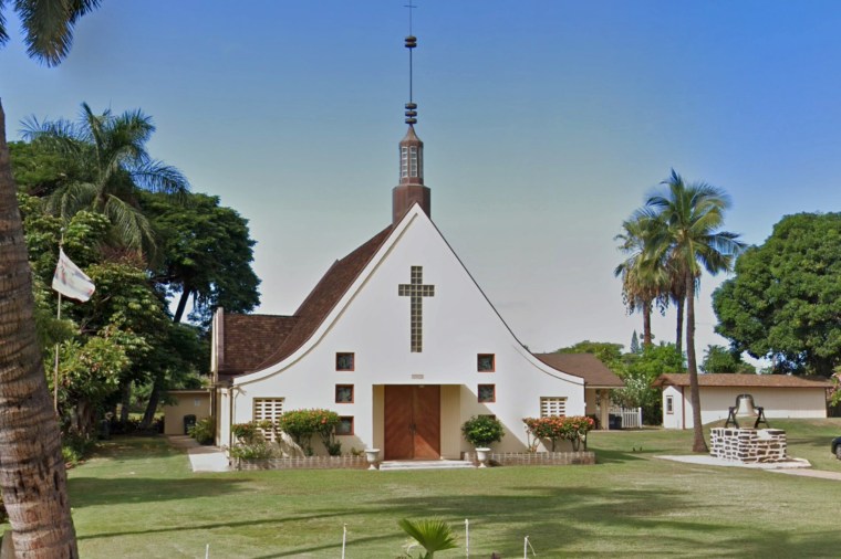 Waiola Church in Lahaina, Hawaii.