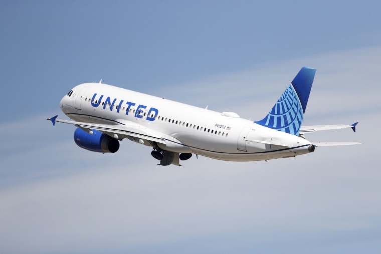 FILE - A United Airlines jetliner lifts off from Denver International Airport, June 10, 2020, in Denver. United earnings are reported on Wednesday.