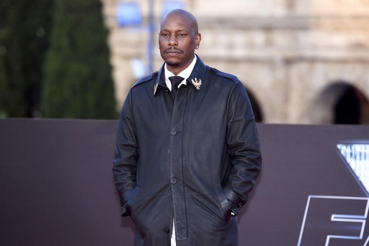 American actor and singer Tyrese Gibson on the red carpet at the world premiere of the film Fast X at the Colosseum. Rome (Italy), May 12nd, 2023.